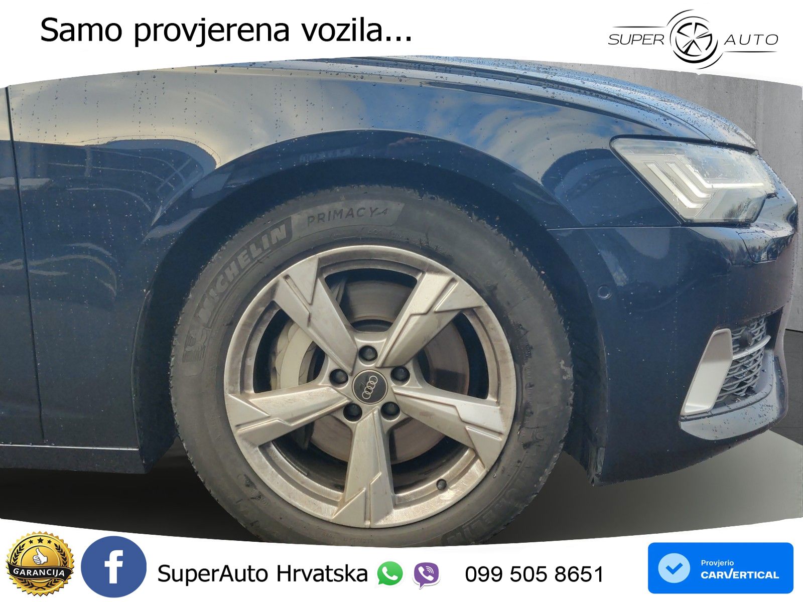 Audi A6 50 TDI V6 (286 KS) quattro tiptronic ZRAČNI+ACC+GR SJED+KAM
