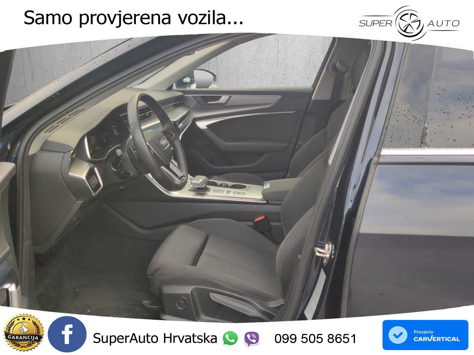 Audi A6 50 TDI V6 (286 KS) quattro tiptronic ZRAČNI+ACC+GR SJED+KAM