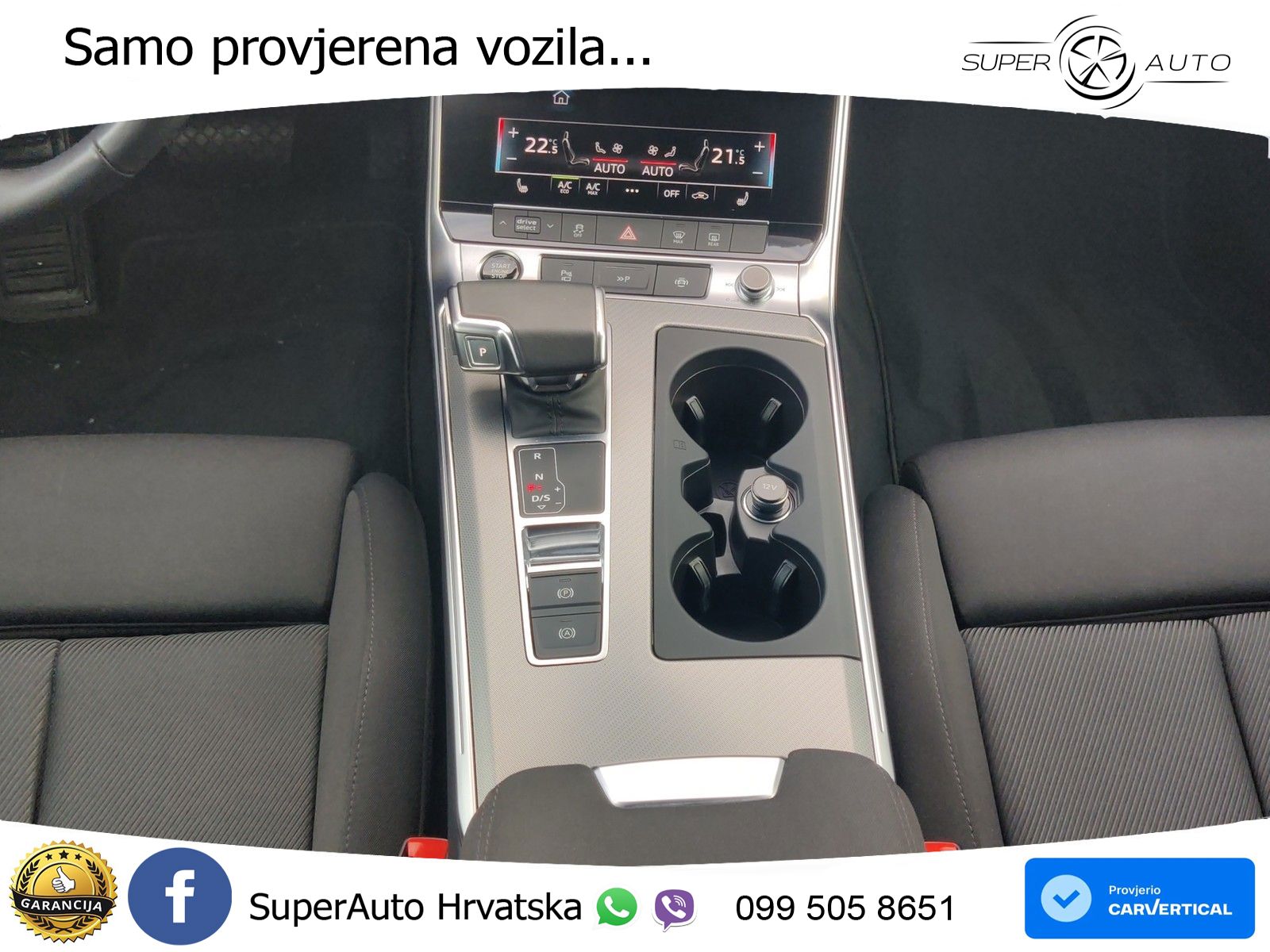 Audi A6 50 TDI V6 (286 KS) quattro tiptronic ZRAČNI+ACC+GR SJED+KAM