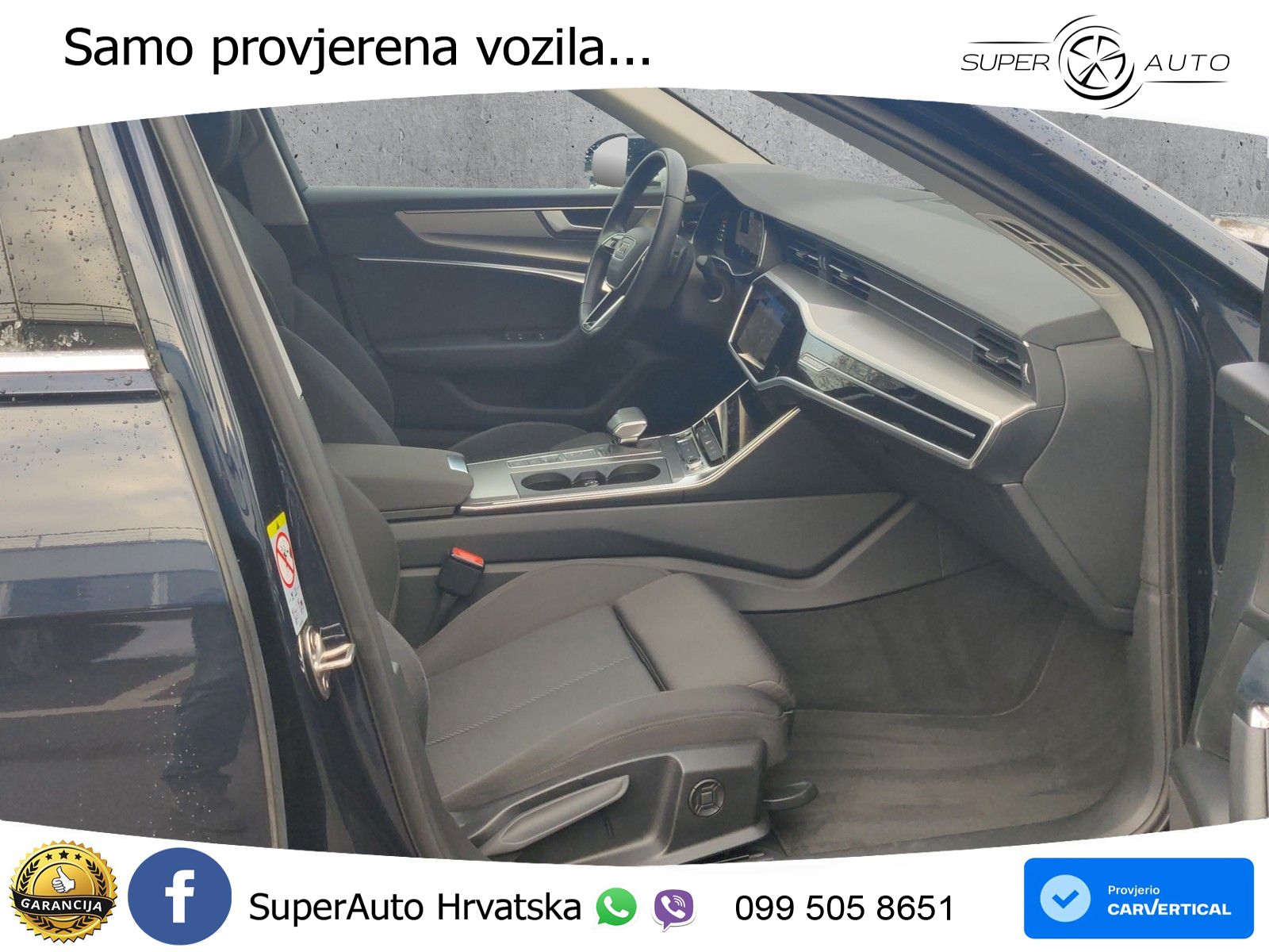 Audi A6 50 TDI V6 (286 KS) quattro tiptronic ZRAČNI+ACC+GR SJED+KAM