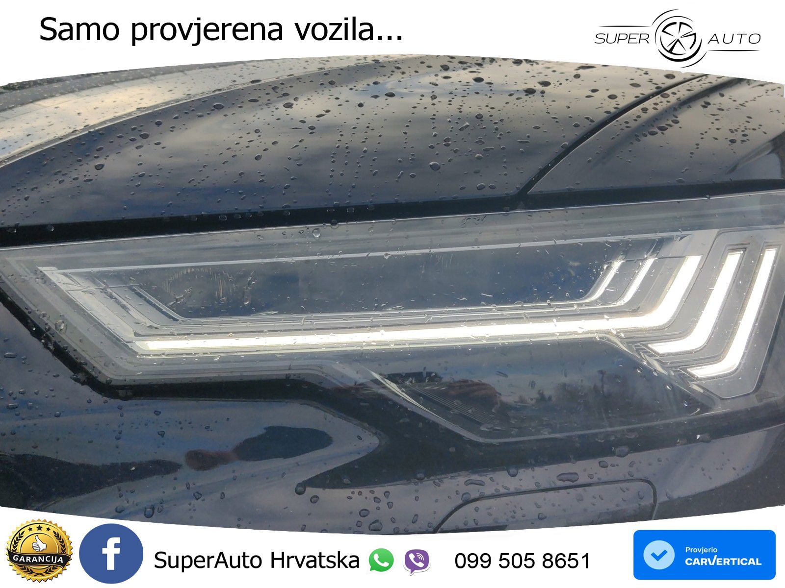 Audi A6 50 TDI V6 (286 KS) quattro tiptronic ZRAČNI+ACC+GR SJED+KAM
