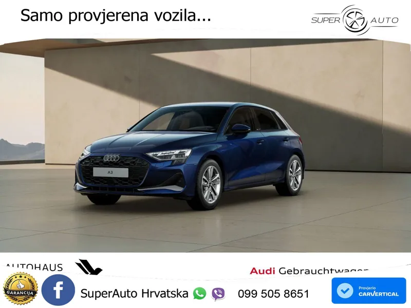 Audi A3 40 TFSIe (204 KS) S tronic advanced LED+GR SJED+ACC