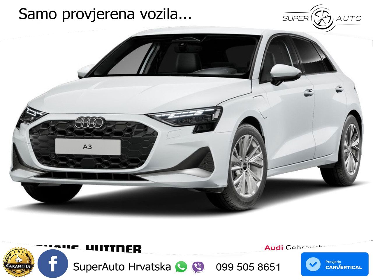 Audi A3 Sportback 40 TFSI e (204 KS) Plug-in Hybrid S tronic advanced LED+GR SJED+ACC