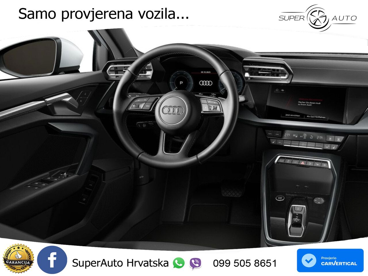 Audi A3 Sportback 40 TFSI e (204 KS) Plug-in Hybrid S tronic advanced LED+GR SJED+ACC