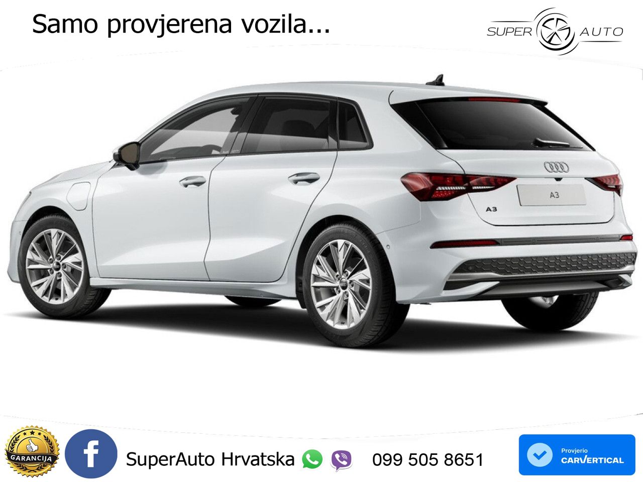 Audi A3 Sportback 40 TFSI e (204 KS) Plug-in Hybrid S tronic advanced LED+GR SJED+ACC