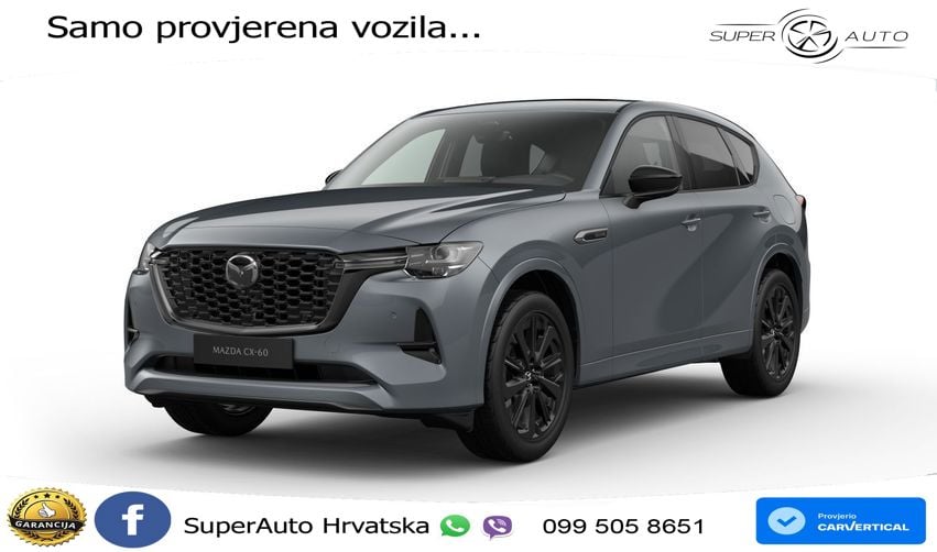 Mazda CX-60 3.3 e-Skyactiv D (254 KS) AWD Automatic MATRIX+GR SJED+KAM