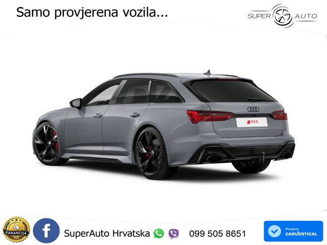 Audi RS6 Avant 4.0 TFSI V8 (600 KS) quattro Tiptronic Kuka ZRAČNI+ACC+4xGR SJED+KAM