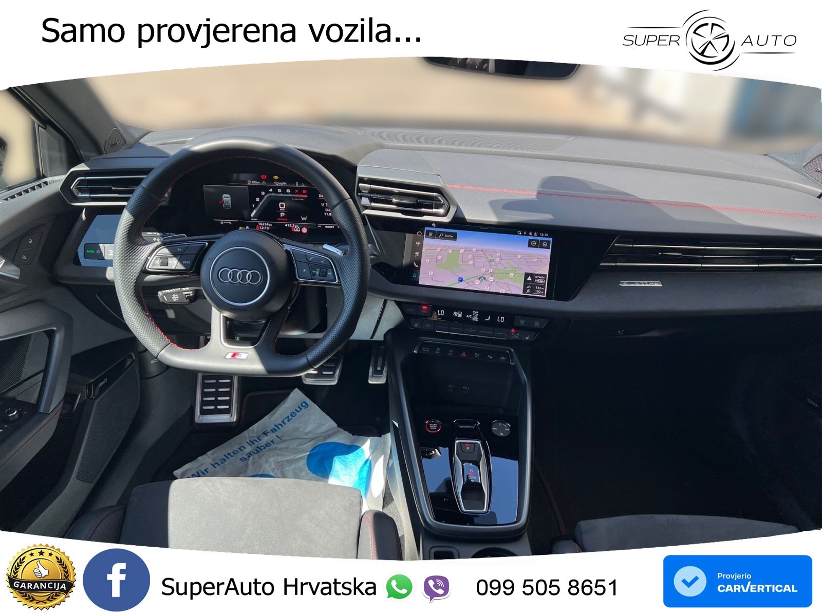 Audi S3 2.0 TFSI (333 KS) quattro S tronic MATRIX+GR SJED+KAM