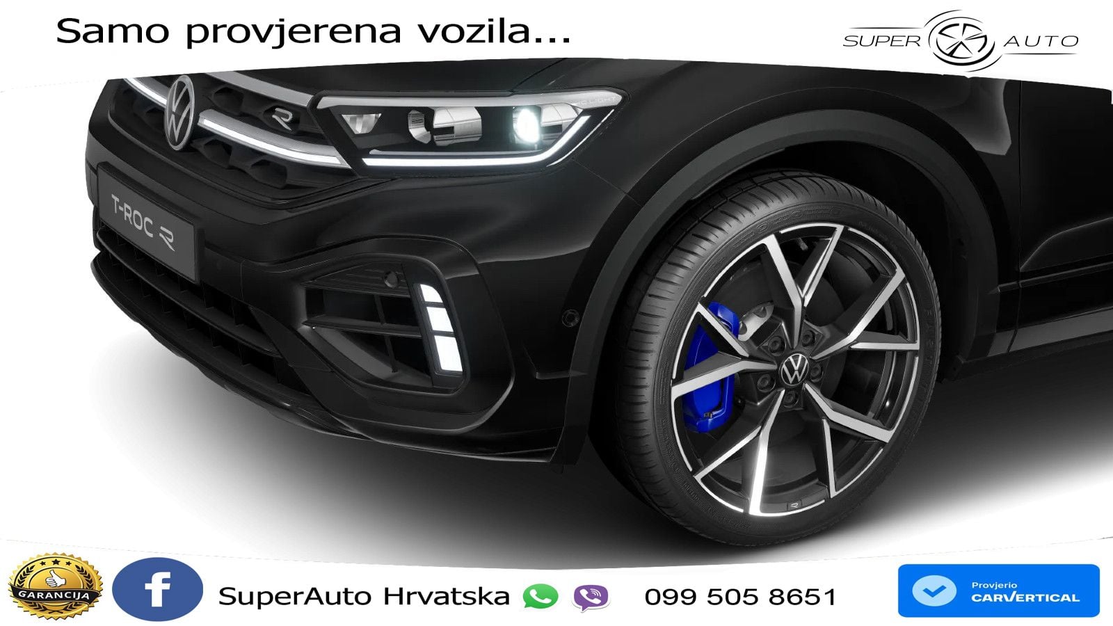 Volkswagen T-Roc R 2.0 TSI (300 KS) OPF 4M DSG LED+GR SJED+ACC