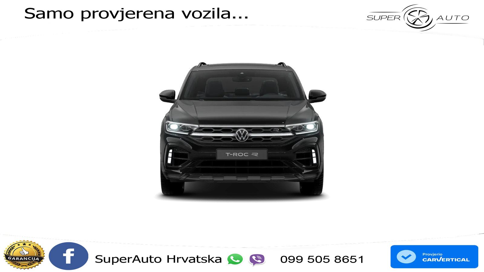 Volkswagen T-Roc R 2.0 TSI (300 KS) OPF 4M DSG LED+GR SJED+ACC