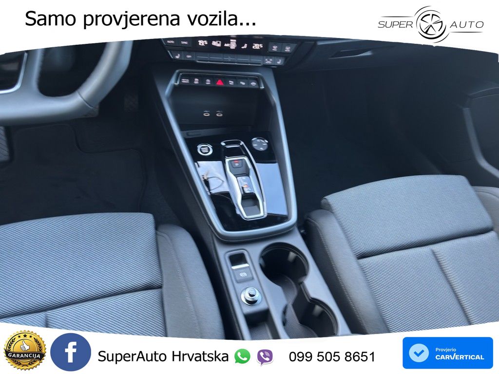 Audi A3 Sportback 40 TFSI (204 KS) quattro S tronic LED+GR SJED+ACC