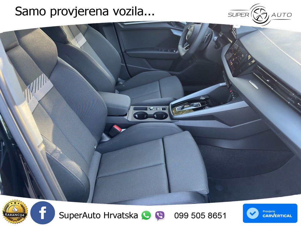 Audi A3 Sportback 40 TFSI (204 KS) quattro S tronic LED+GR SJED+ACC