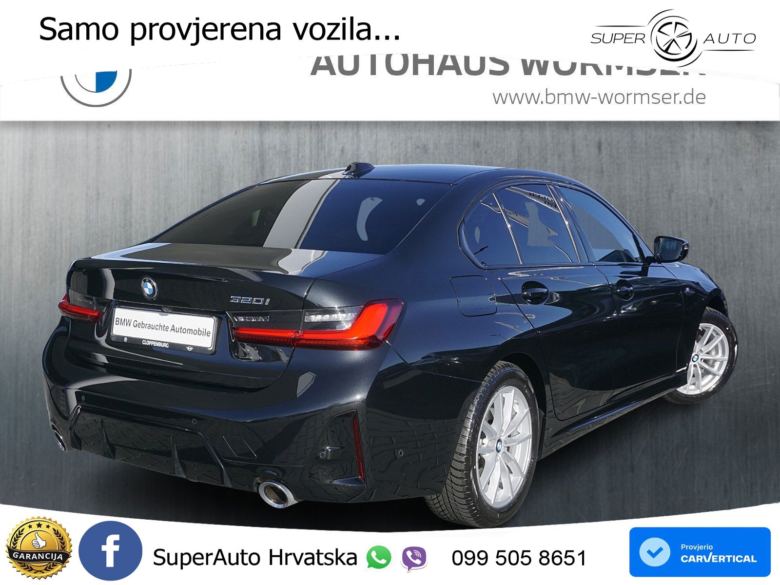 BMW 320i (184 KS) Steptronic M Sport LED+GR SJED+ACC
