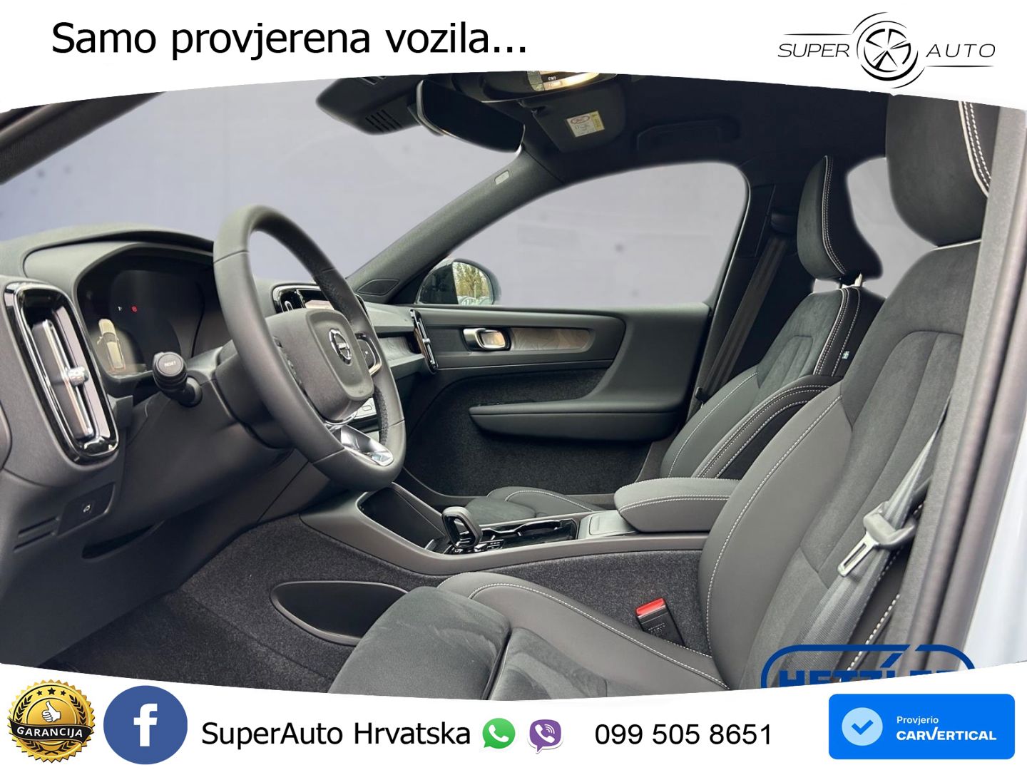 Volvo XC40 Recharge 82 kWh Twin Motor 408 KS AWD LED+GR SJED+ACC