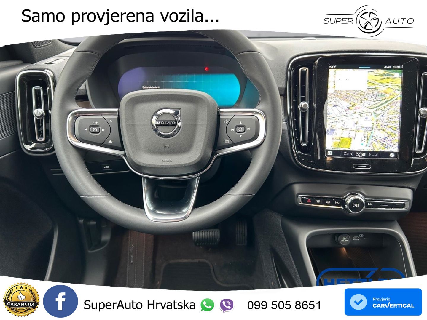 Volvo XC40 Recharge 82 kWh Twin Motor 408 KS AWD LED+GR SJED+ACC
