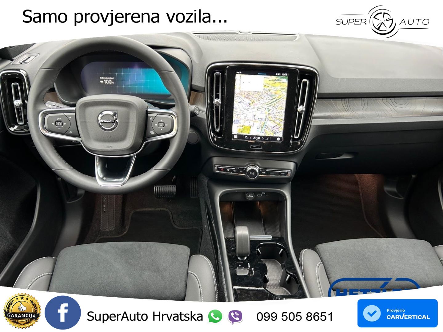 Volvo XC40 Recharge 82 kWh Twin Motor 408 KS AWD LED+GR SJED+ACC