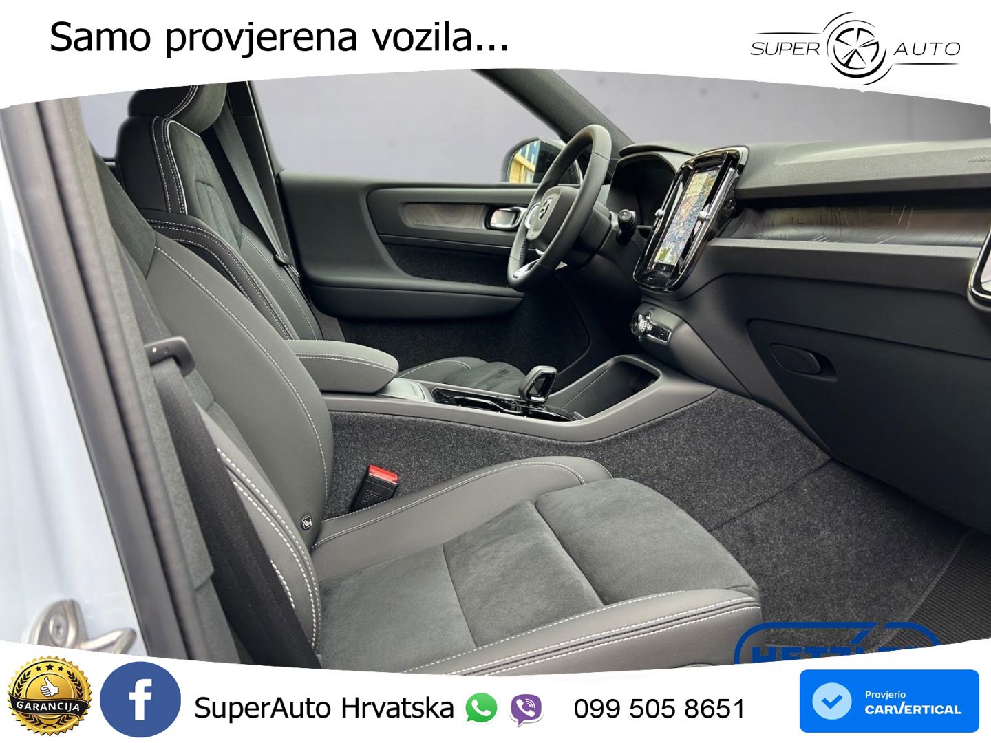 Volvo XC40 Recharge 82 kWh Twin Motor 408 KS AWD LED+GR SJED+ACC