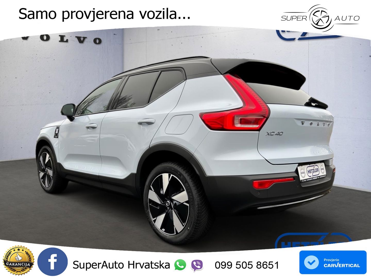 Volvo XC40 Recharge 82 kWh Twin Motor 408 KS AWD LED+GR SJED+ACC