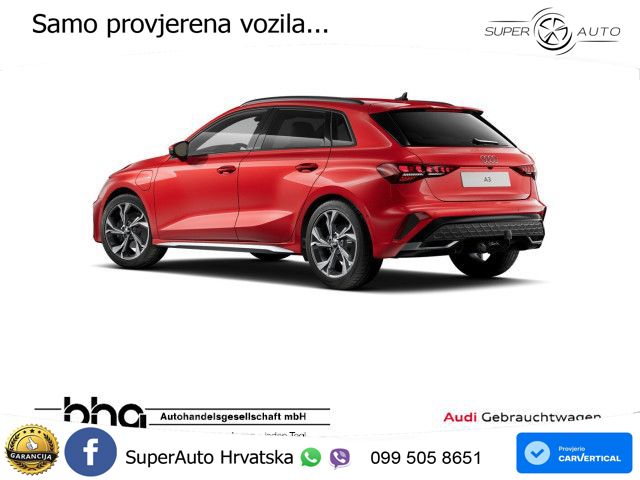 Audi A3 40 TFSIe (204 KS) S tronic S line LED+GR SJED+ACC