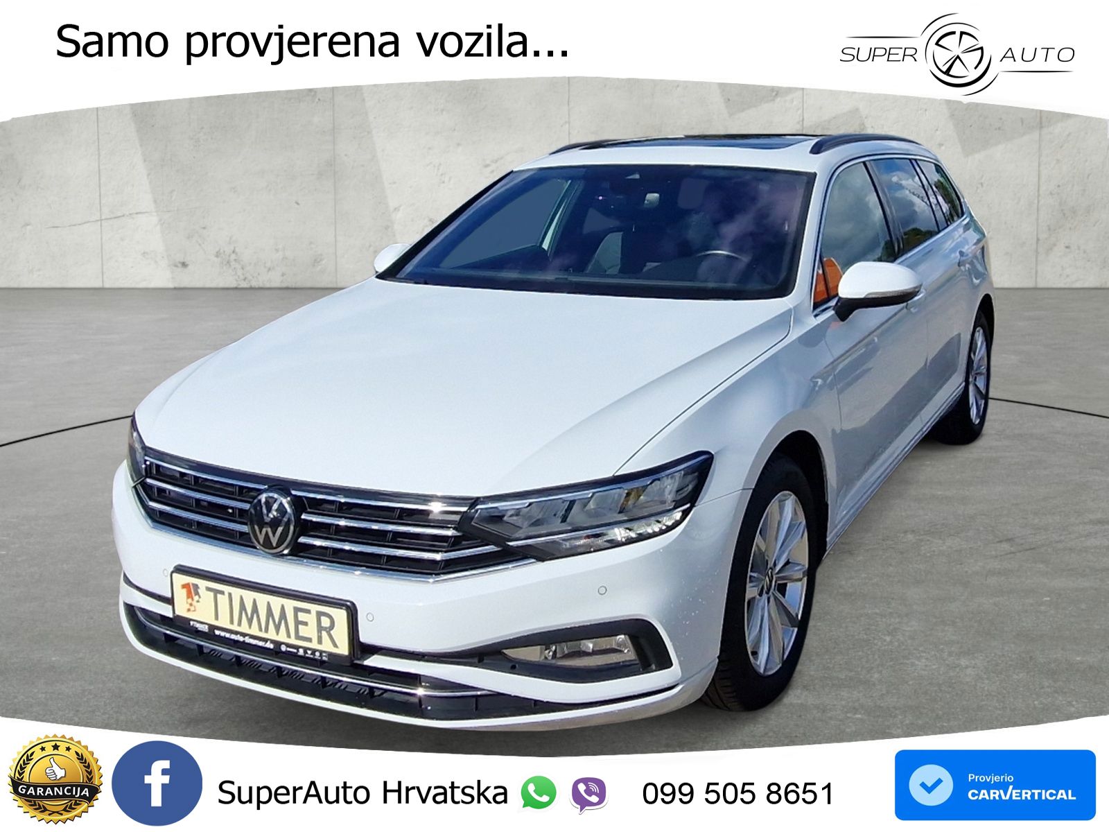 Volkswagen Passat Variant 2.0 TDI (150 KS) DSG Business LED+GR SJED+ACC