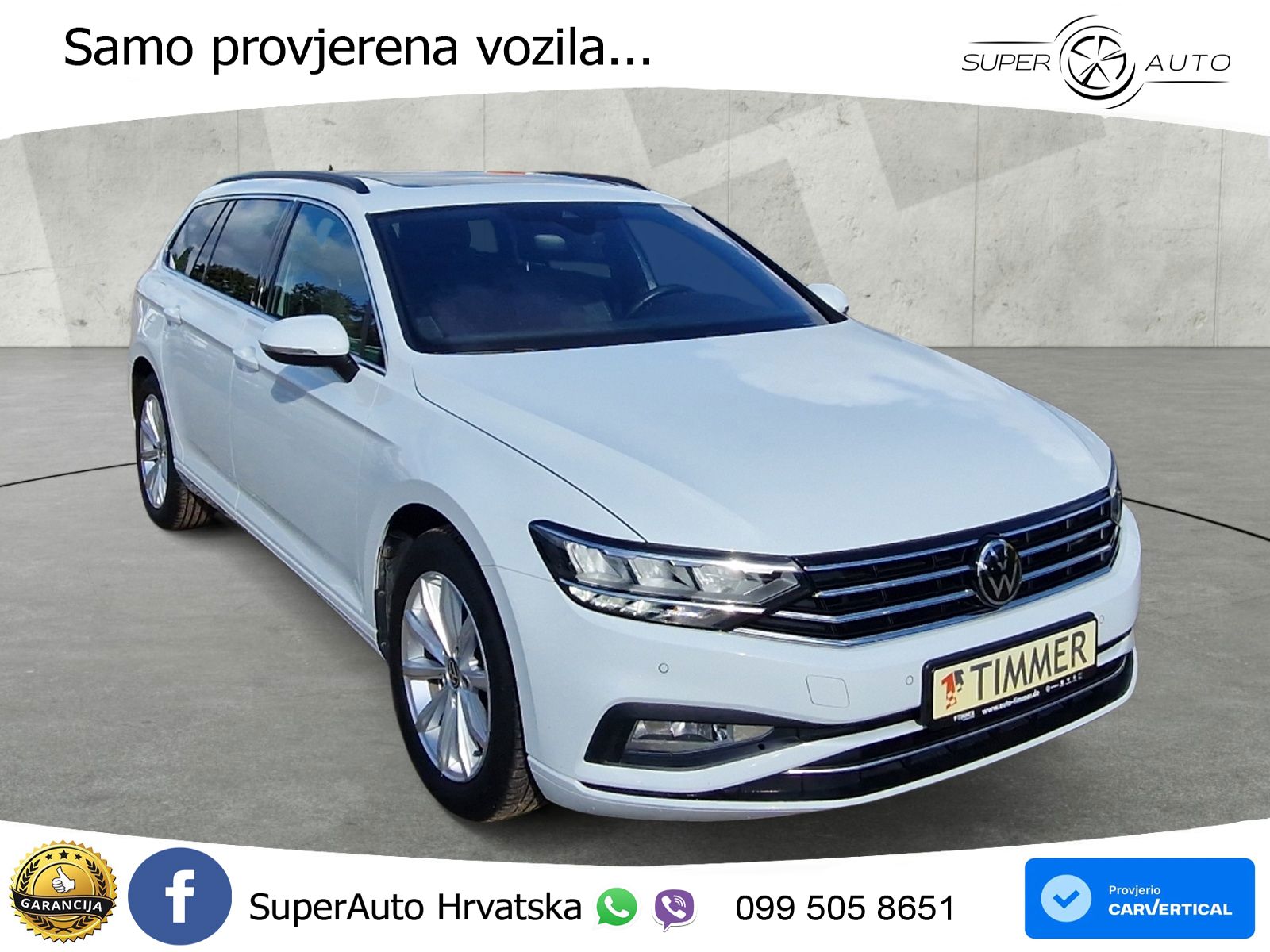 Volkswagen Passat Variant 2.0 TDI (150 KS) DSG Business LED+GR SJED+ACC