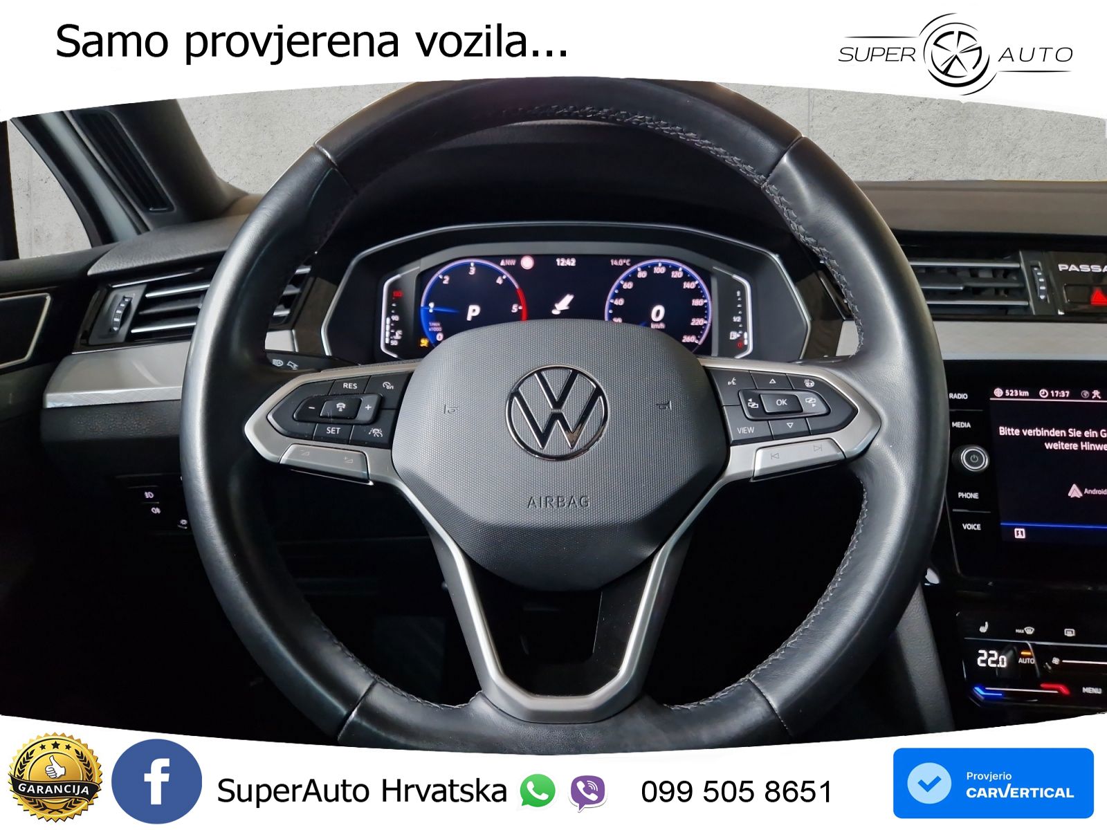 Volkswagen Passat Variant 2.0 TDI (150 KS) DSG Business LED+GR SJED+ACC