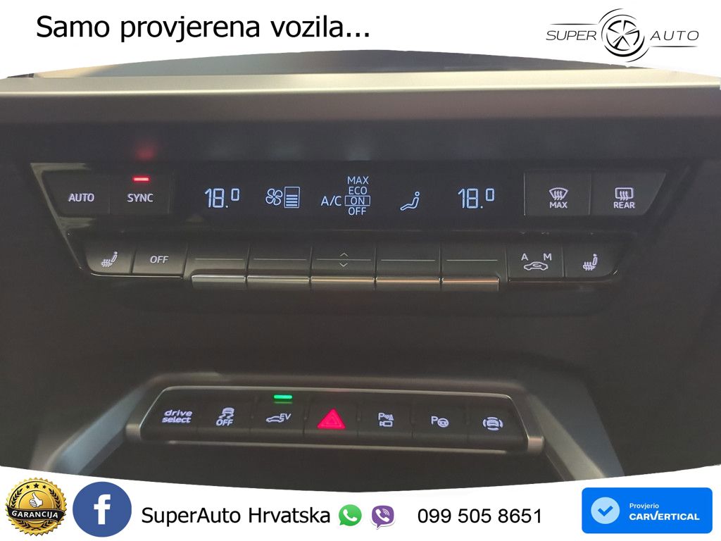Audi A3 Sportback 40 TFSI e (204 KS) Plug-in Hybrid S tronic advanced LED+GR SJED+ACC