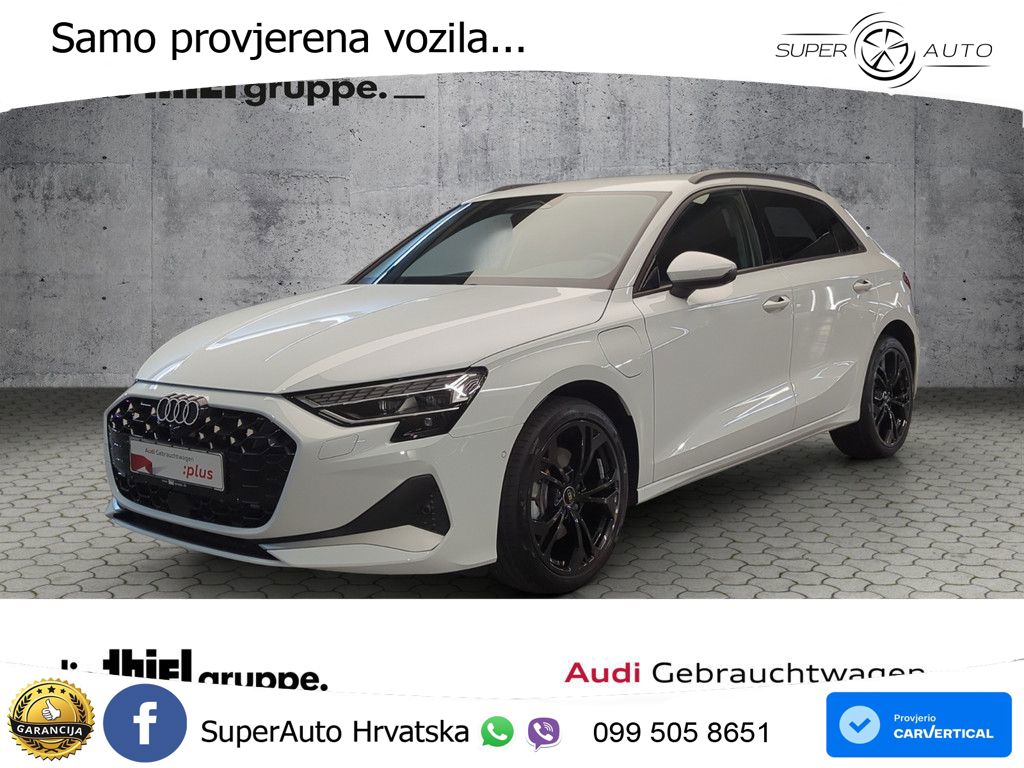 Audi A3 Sportback 40 TFSI e (204 KS) Plug-in Hybrid S tronic advanced LED+GR SJED+ACC