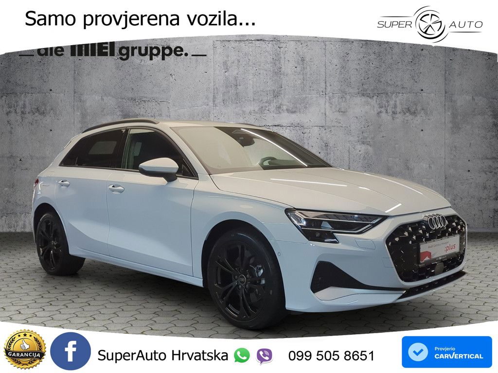 Audi A3 Sportback 40 TFSI e (204 KS) Plug-in Hybrid S tronic advanced LED+GR SJED+ACC