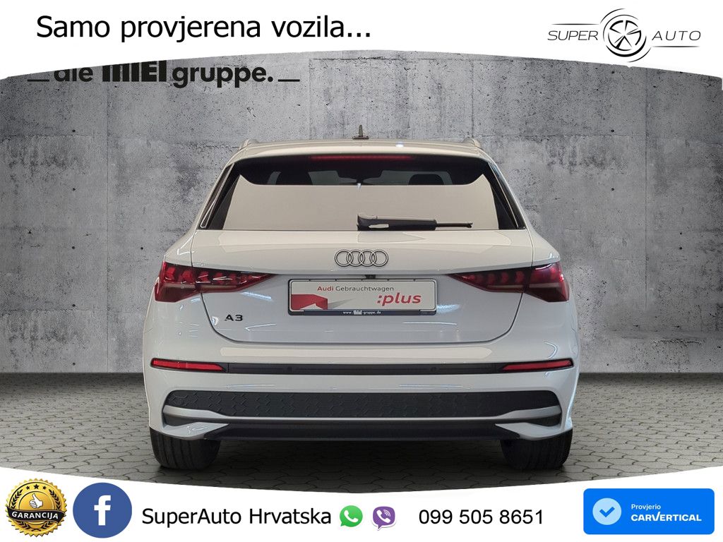 Audi A3 Sportback 40 TFSI e (204 KS) Plug-in Hybrid S tronic advanced LED+GR SJED+ACC