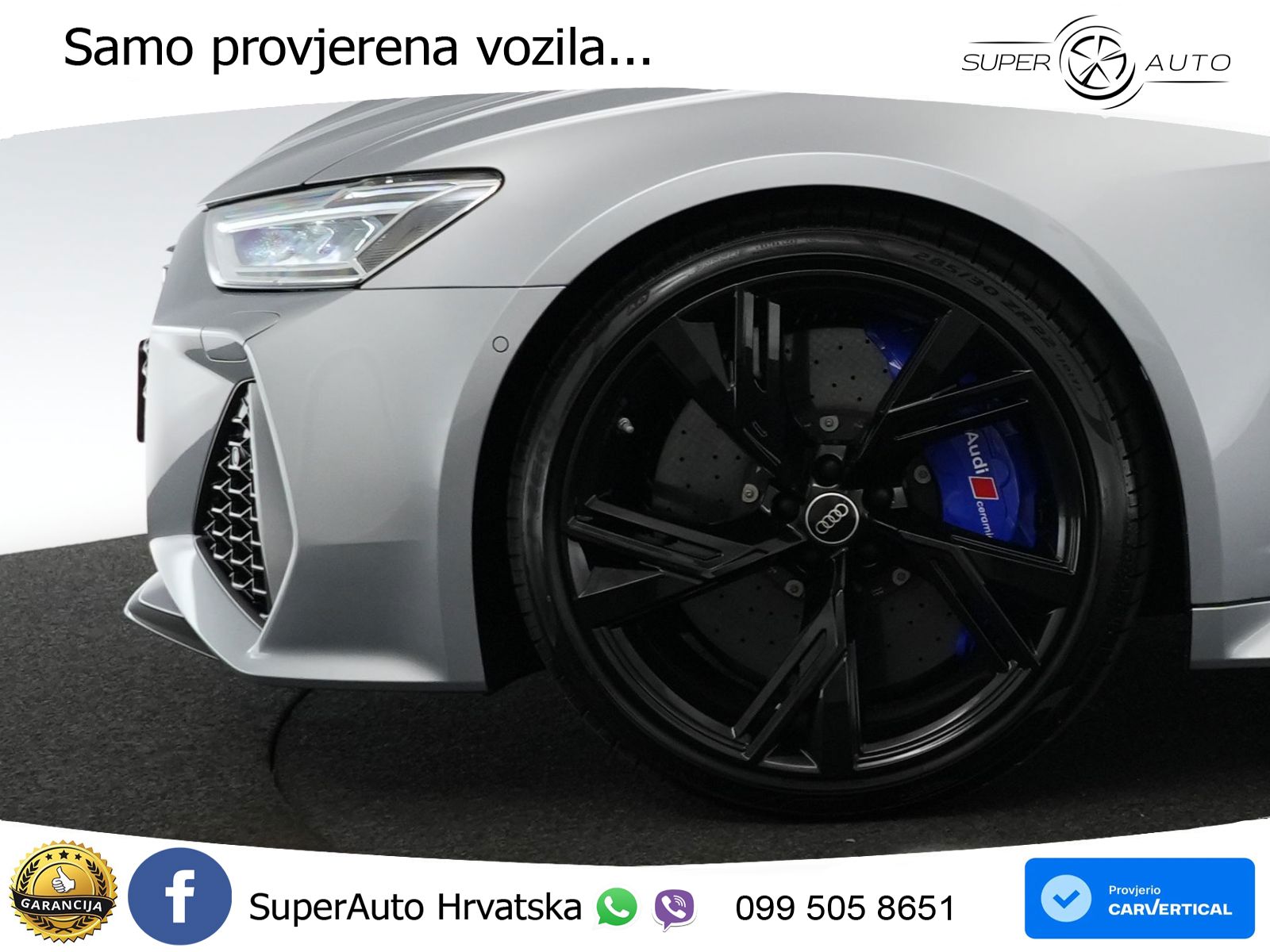 Audi RS6 Avant 4.0 TFSI V8 (600 KS) quattro Tiptronic LED+GR SJED+ACC