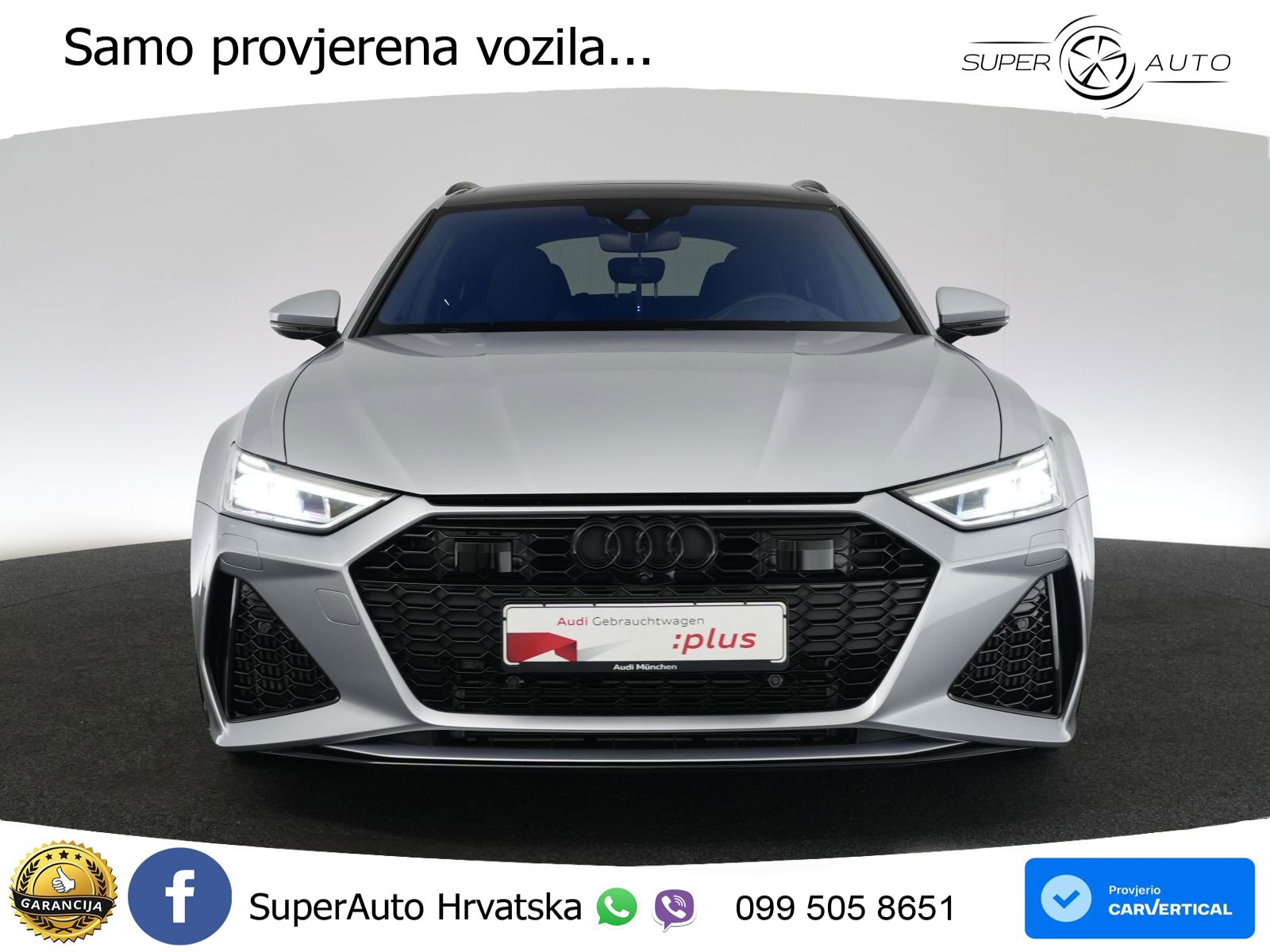 Audi RS6 Avant 4.0 TFSI V8 (600 KS) quattro Tiptronic LED+GR SJED+ACC