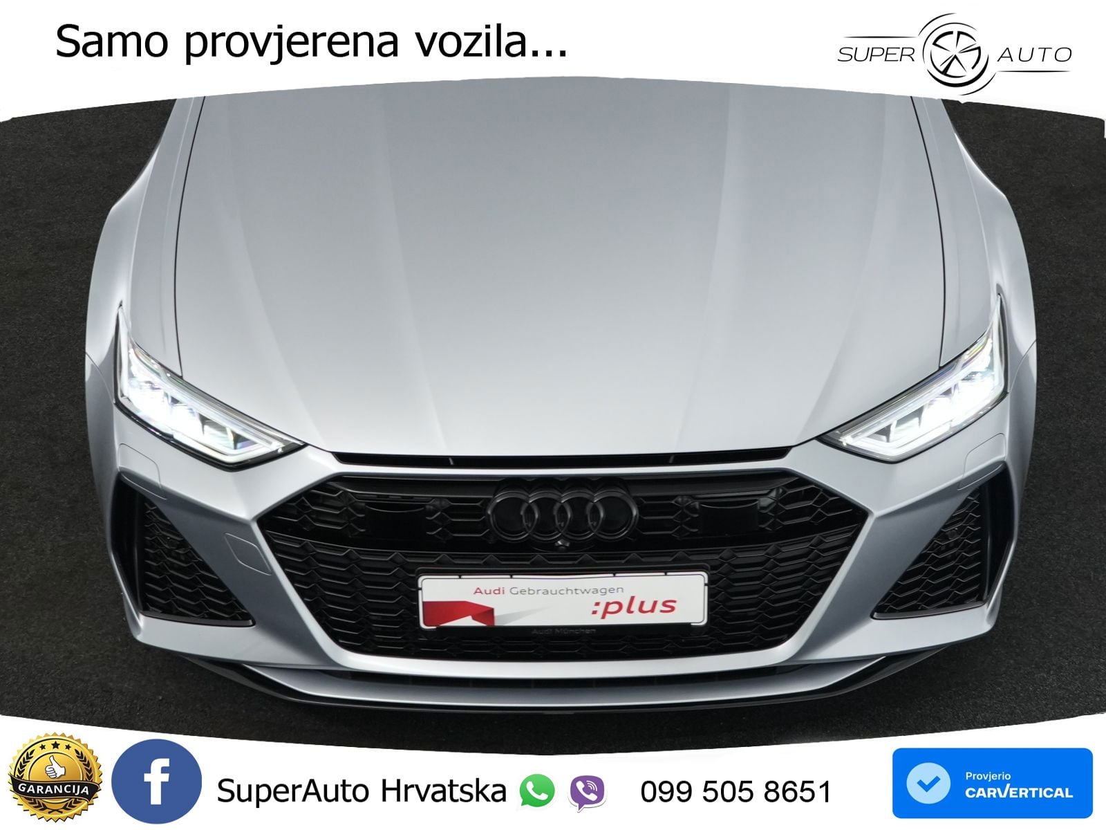 Audi RS6 Avant 4.0 TFSI V8 (600 KS) quattro Tiptronic LED+GR SJED+ACC