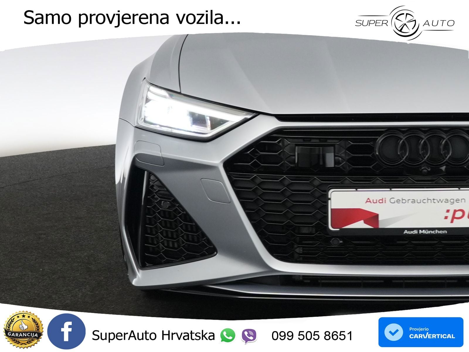 Audi RS6 Avant 4.0 TFSI V8 (600 KS) quattro Tiptronic LED+GR SJED+ACC