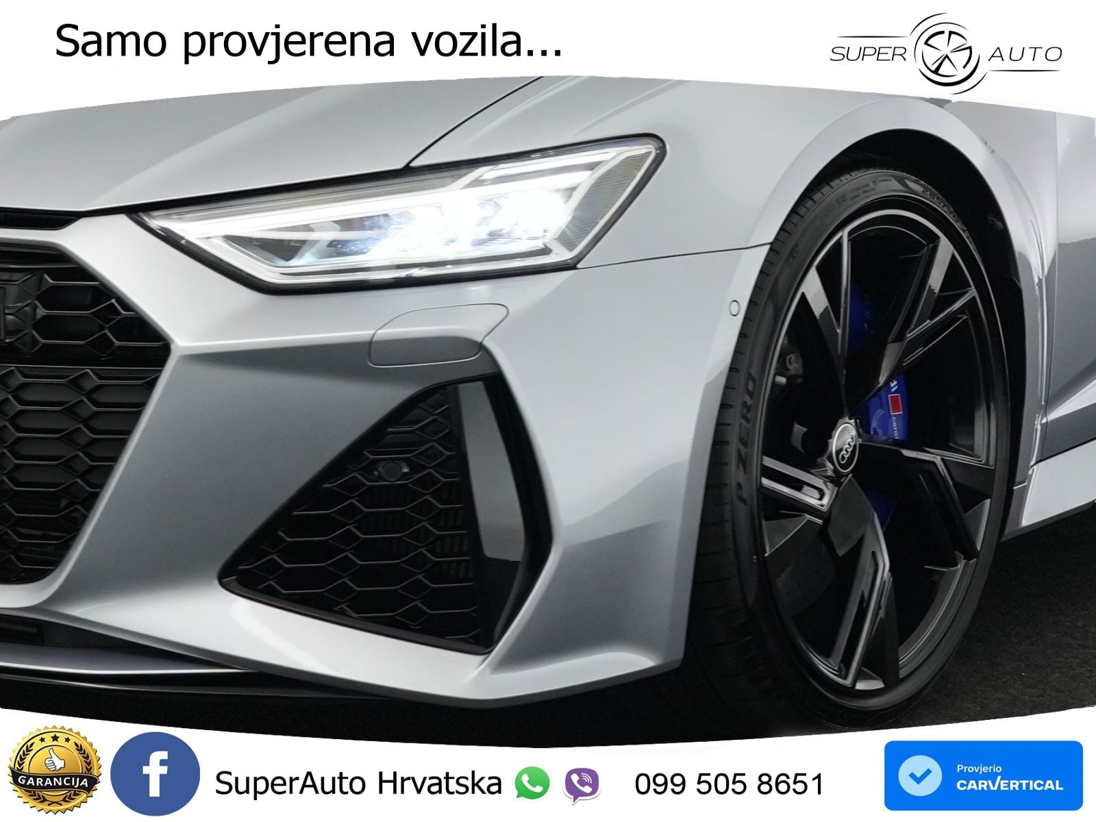 Audi RS6 Avant 4.0 TFSI V8 (600 KS) quattro Tiptronic LED+GR SJED+ACC
