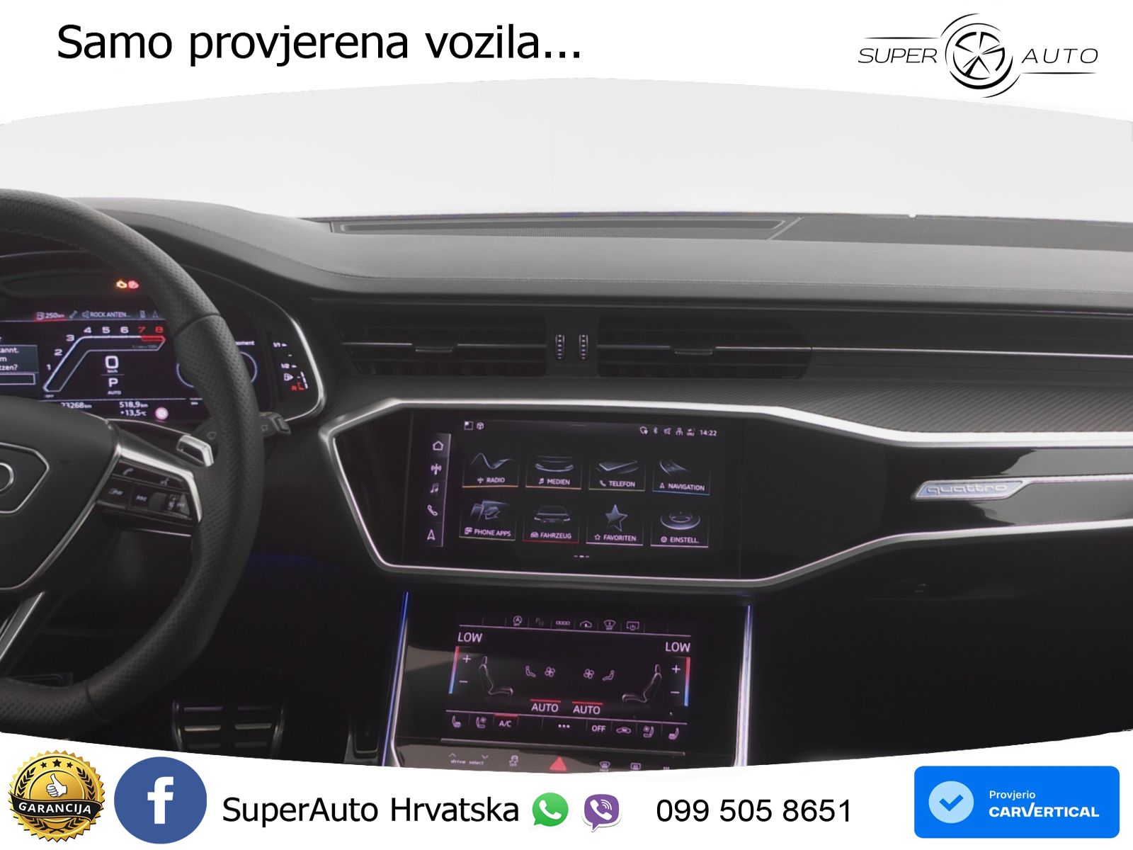 Audi RS6 Avant 4.0 TFSI V8 (600 KS) quattro Tiptronic LED+GR SJED+ACC