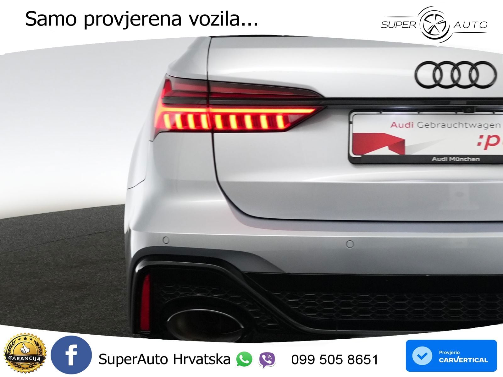 Audi RS6 Avant 4.0 TFSI V8 (600 KS) quattro Tiptronic LED+GR SJED+ACC