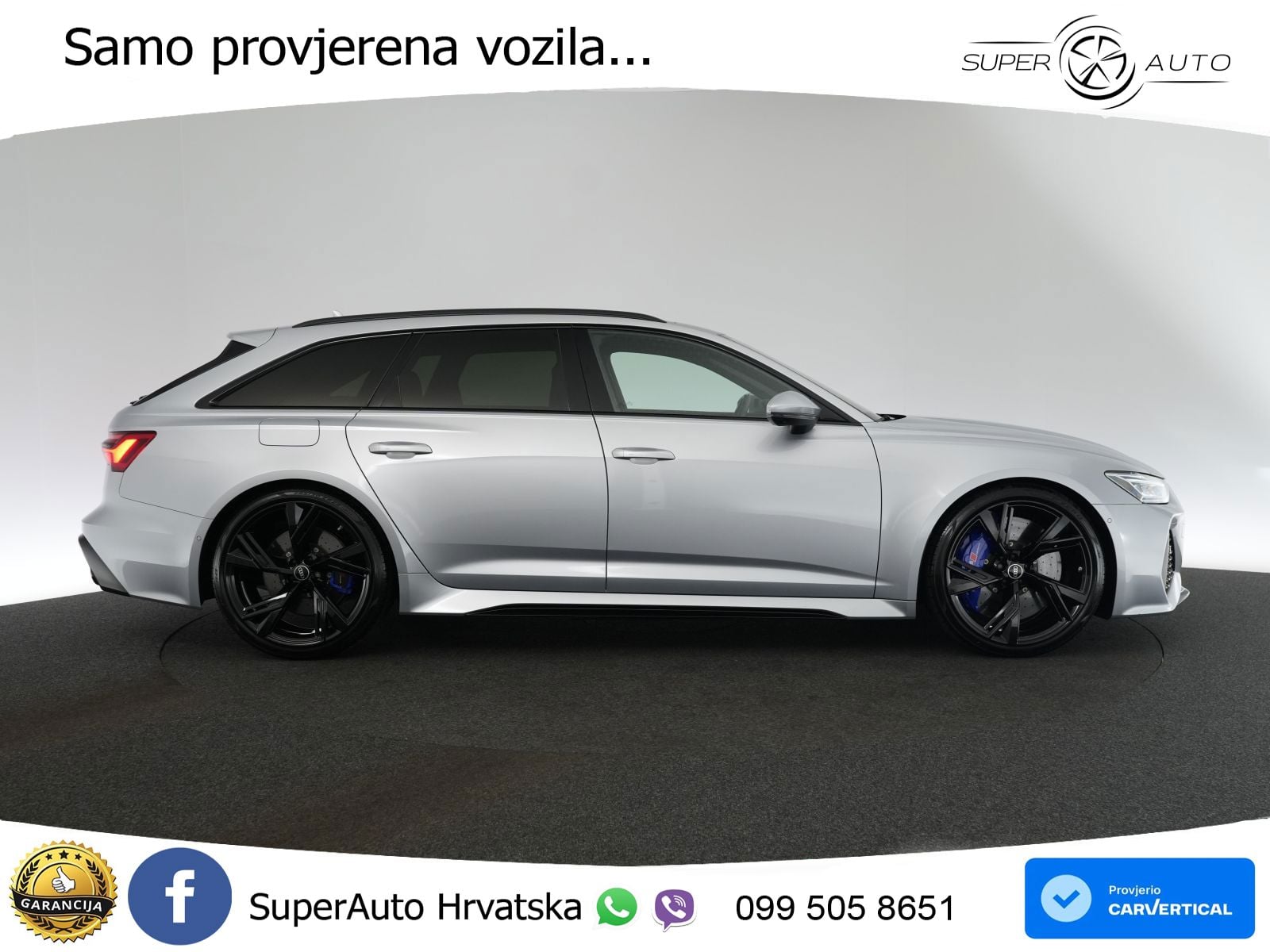 Audi RS6 Avant 4.0 TFSI V8 (600 KS) quattro Tiptronic LED+GR SJED+ACC
