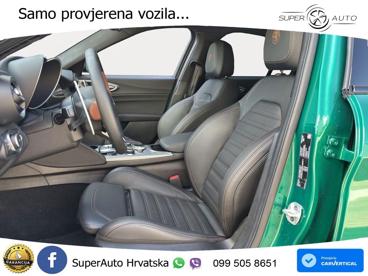 Alfa Romeo Giulia 2.0 Turbo (280 KS) Q4 Automatic LED+GR SJED+ACC