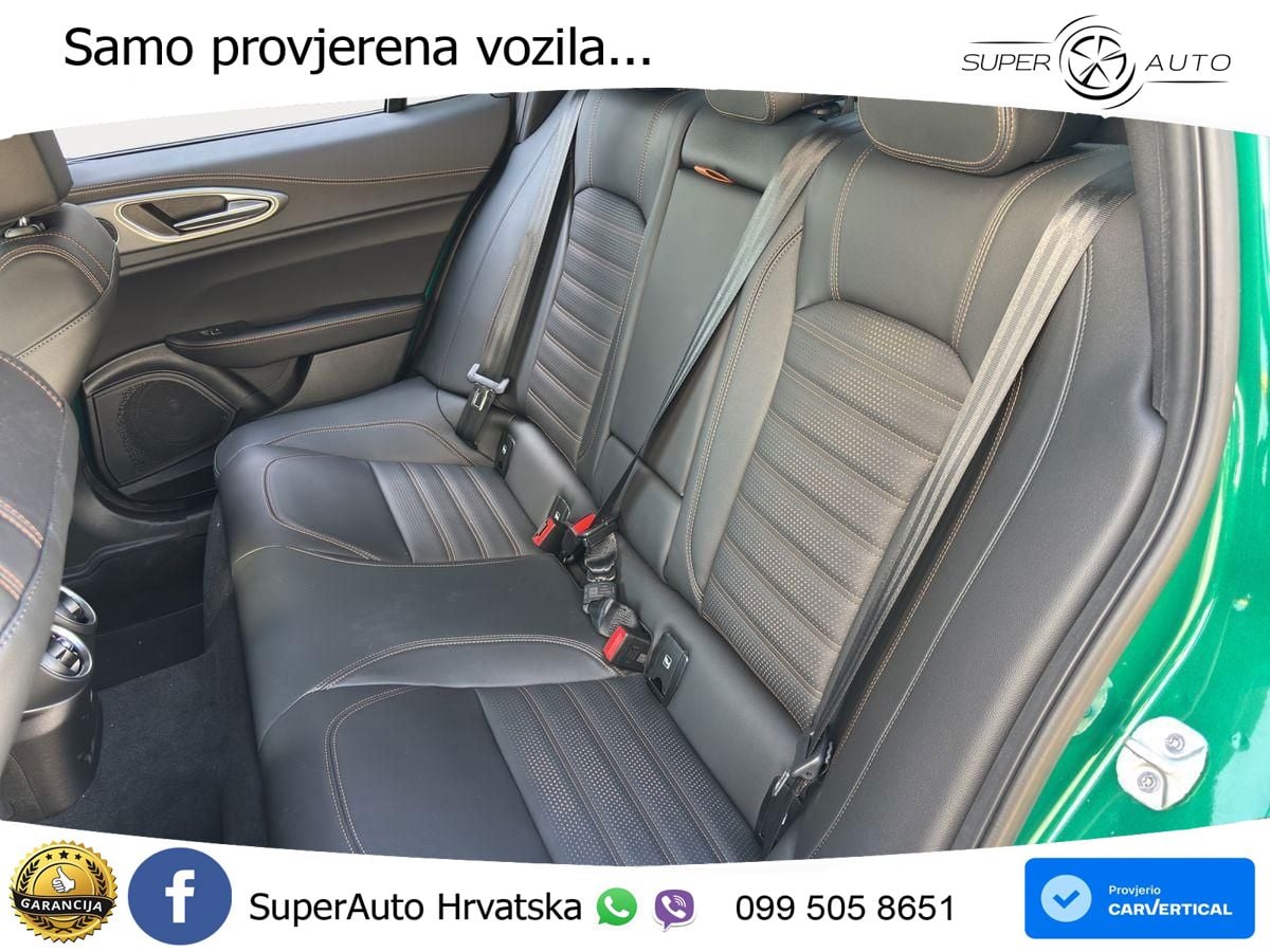 Alfa Romeo Giulia 2.0 Turbo (280 KS) Q4 Automatic LED+GR SJED+ACC