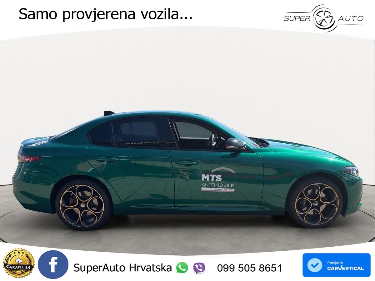 Alfa Romeo Giulia 2.0 Turbo (280 KS) Q4 Automatic LED+GR SJED+ACC