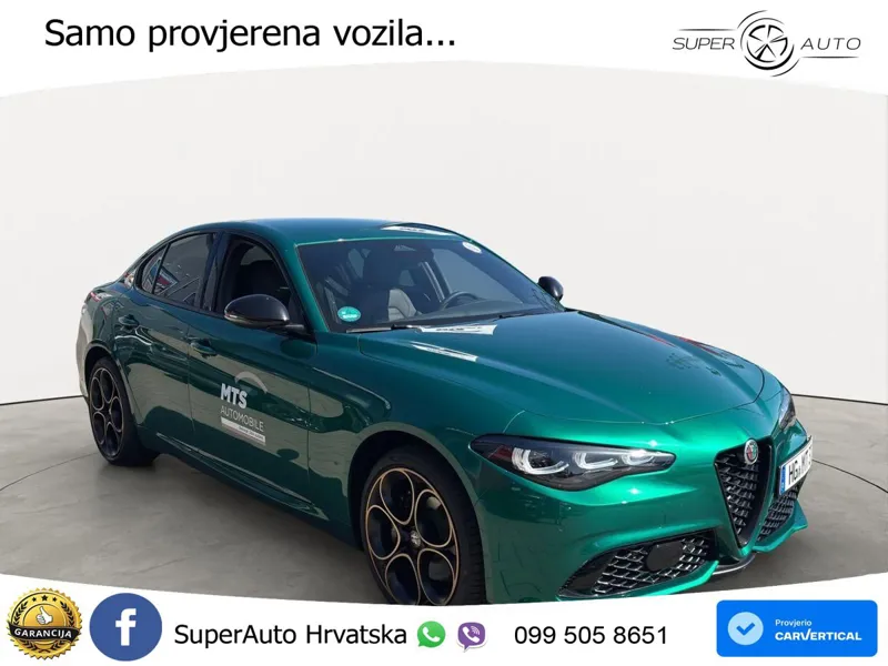 Alfa Romeo Giulia 2.0 Turbo (280 KS) Q4 Automatic LED+GR SJED+ACC