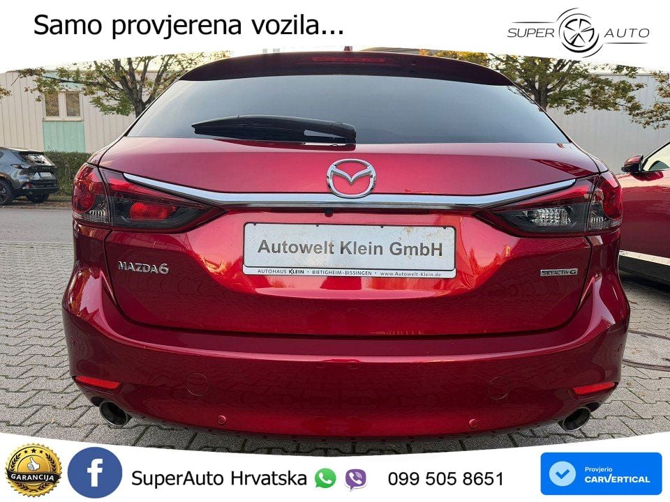 Mazda 6 Sport Combi 2.0 SKYACTIV-G (165 KS) SKYACTIV-Drive LED+ACC
