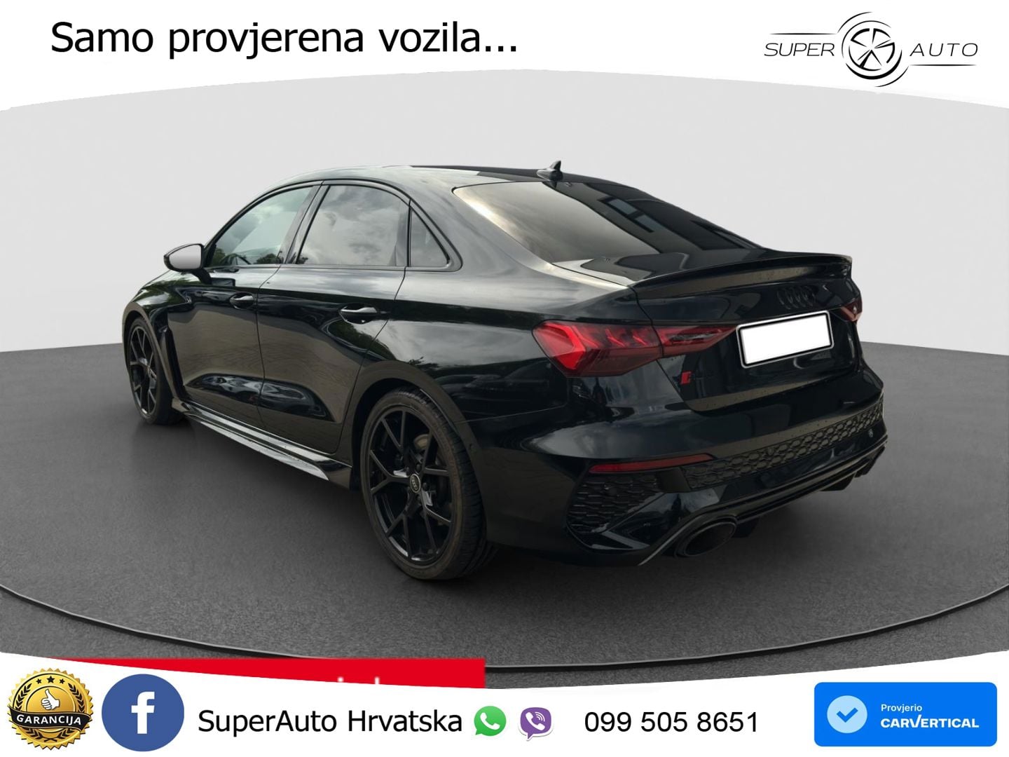Audi RS3 Sedan 2.5 TFSI (400 KS) quattro S tronic MATRIX+GR SJED+KAM