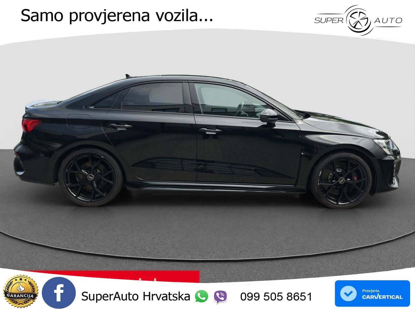 Audi RS3 Sedan 2.5 TFSI (400 KS) quattro S tronic MATRIX+GR SJED+KAM