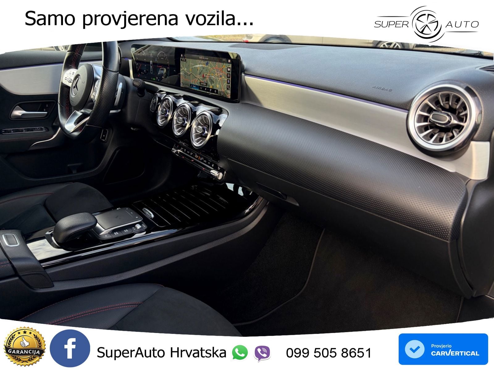 Mercedes-Benz A 250e 8G-DCT AMG LED+GR SJED+ACC