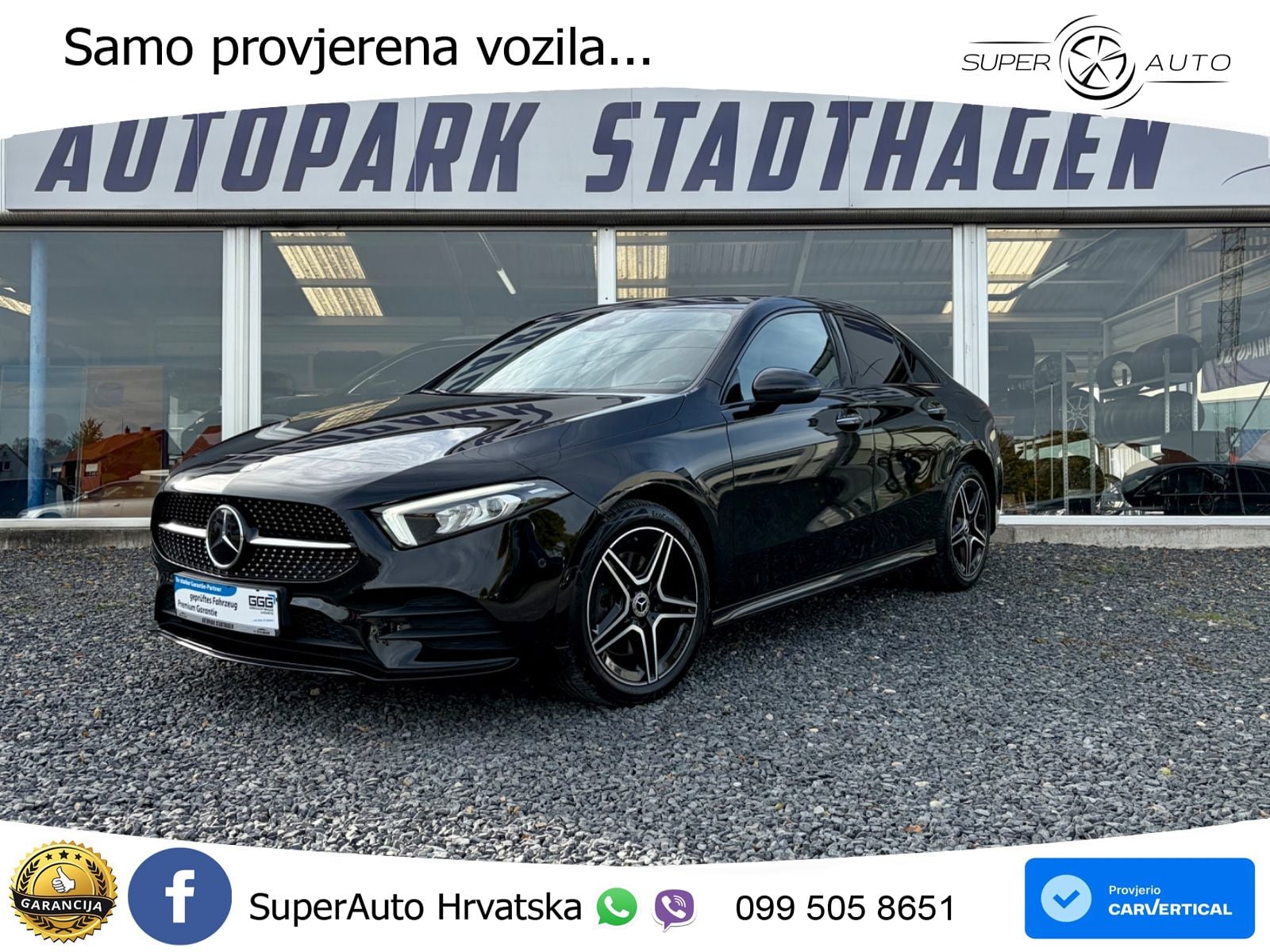 Mercedes-Benz A 250e 8G-DCT AMG LED+GR SJED+ACC