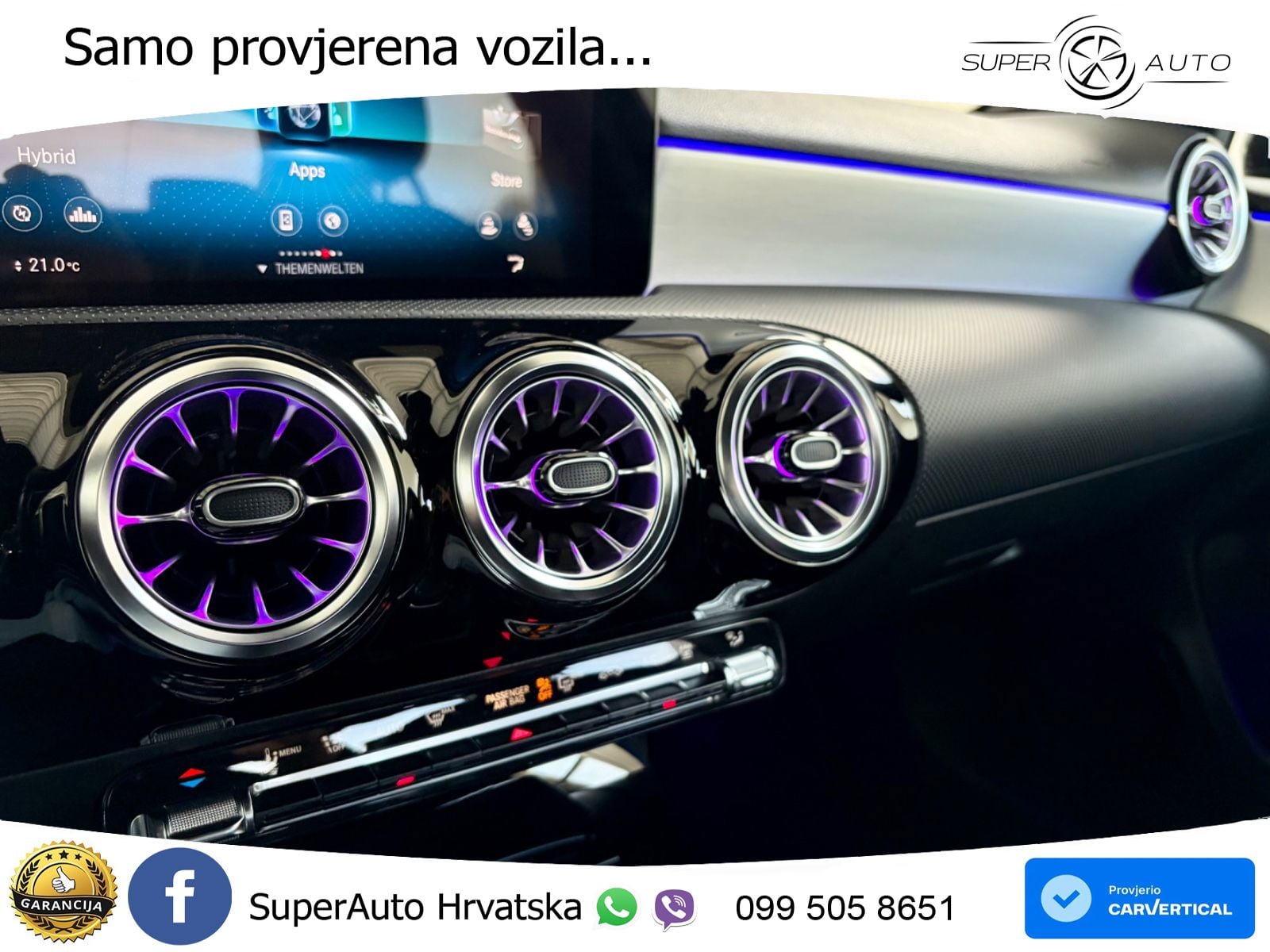 Mercedes-Benz A 250e 8G-DCT AMG LED+GR SJED+ACC