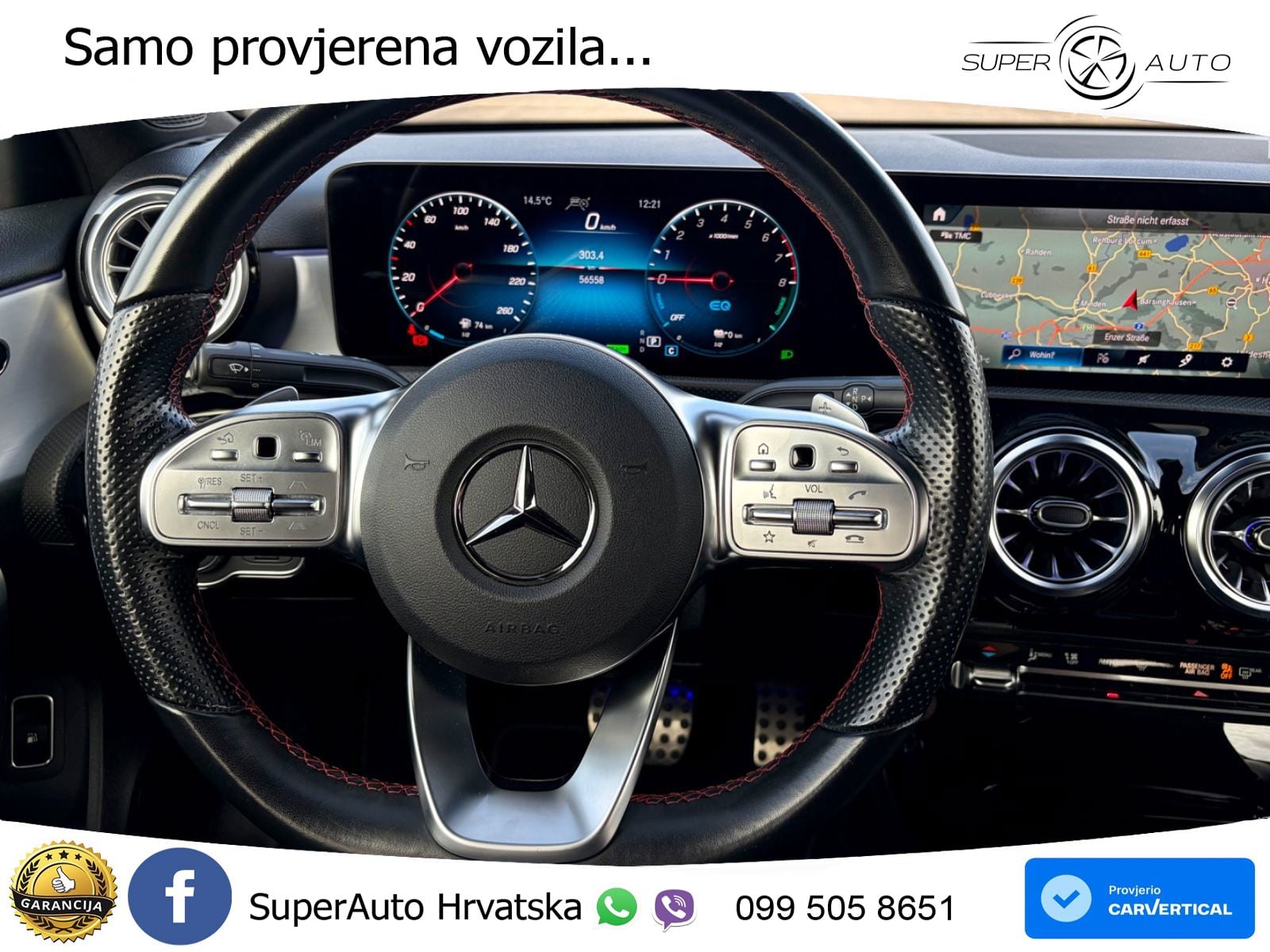 Mercedes-Benz A 250e 8G-DCT AMG LED+GR SJED+ACC