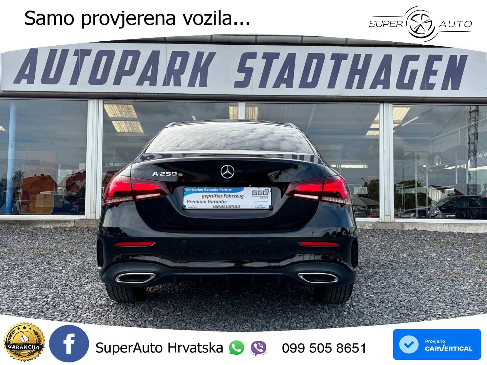 Mercedes-Benz A 250e 8G-DCT AMG LED+GR SJED+ACC
